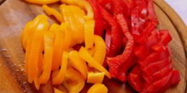 фунчоза с морским коктейлем