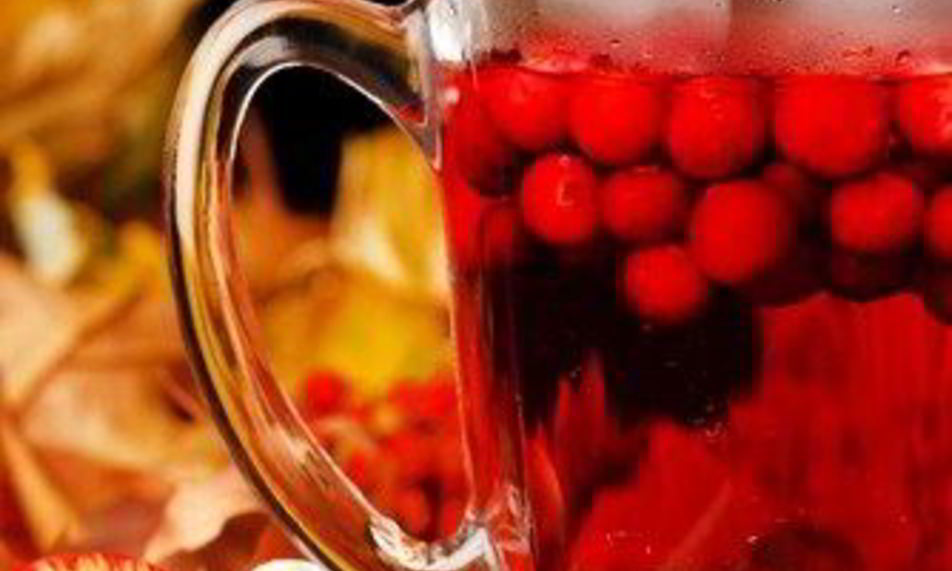 Рецепт ароматного клюквенного глинтвейна с кумкватом