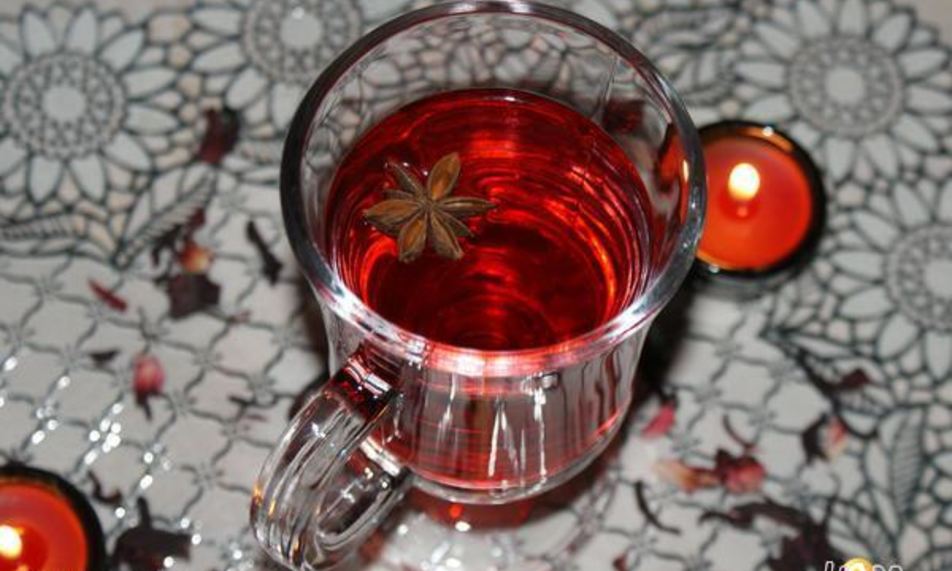 Рецепт безалкогольного глинтвейна из каркаде