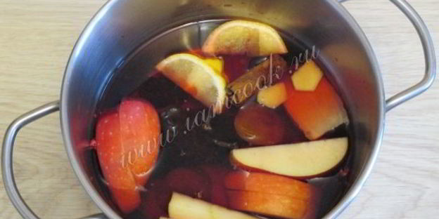 глинтвейн безалкогольный из сока