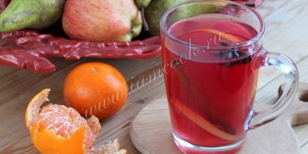 глинтвейн безалкогольный из сока