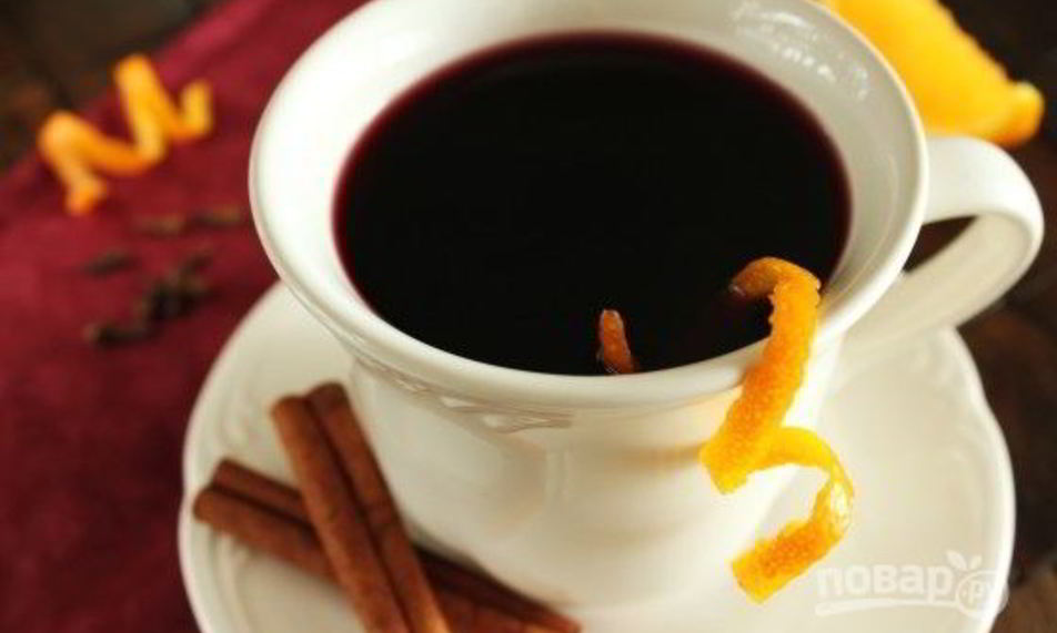 Рецепт глинтвейна классического с апельсином