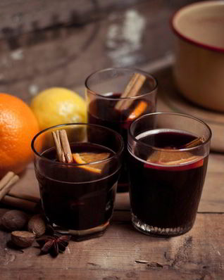 Глинтвейн на красном вине