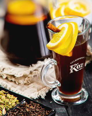 Глинтвейн на темном пиве