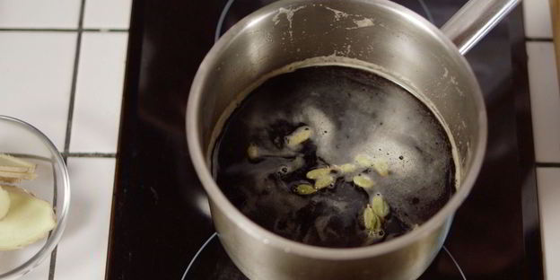 глинтвейн на темном пиве