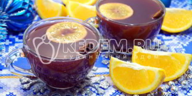 глинтвейн с апельсином