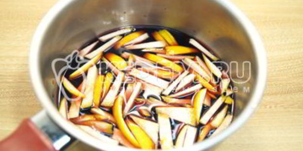 глинтвейн с апельсином