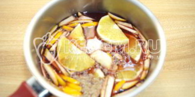 глинтвейн с апельсином