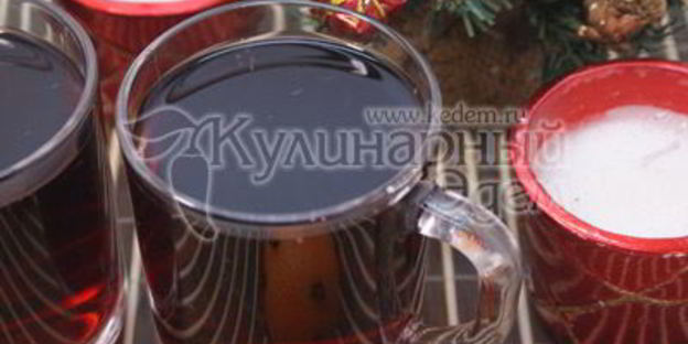 глинтвейн с лимоном