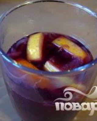 Горячее вино глинтвейн