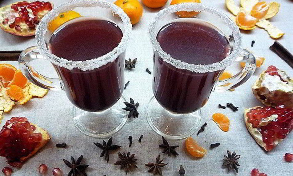 Рецепт гранатового глинтвейна