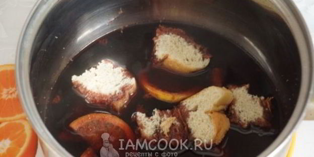 кета в ароматном соусе глинтвейн