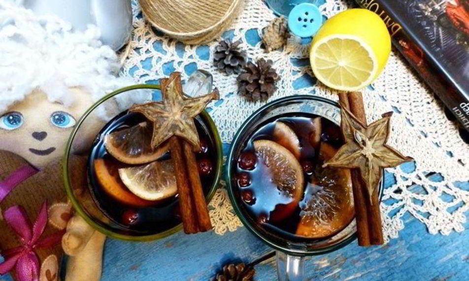 Рецепт вишневого глинтвейна