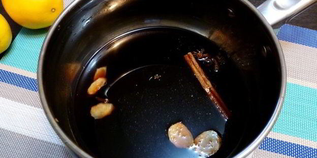 вишневый глинтвейн