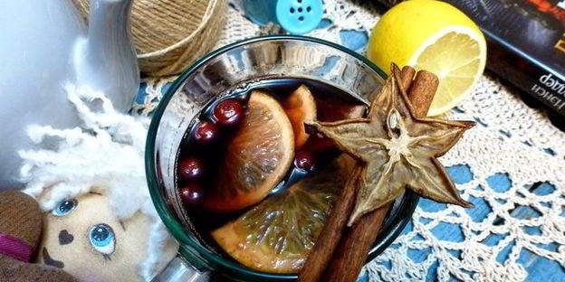 вишневый глинтвейн