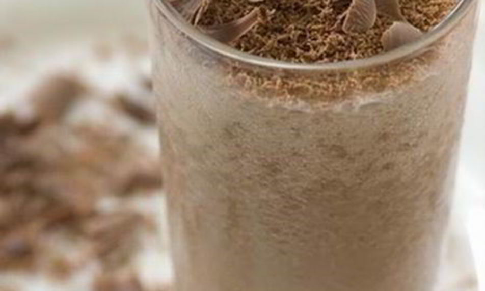 Рецепт горячего бананового коктейля с шоколадом