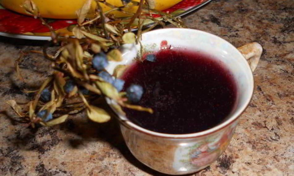 Рецепт киселя черничного