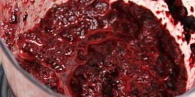 кисель из черноплодной рябины