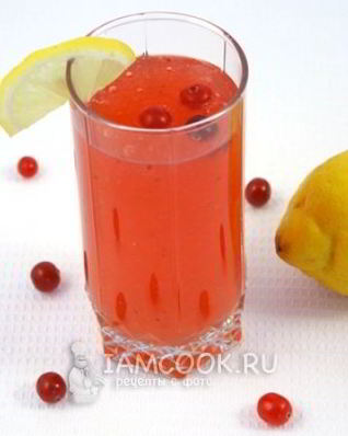 Кисель из клюквы