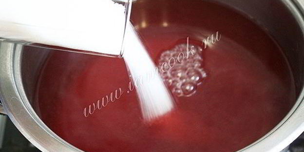 кисель из клюквы