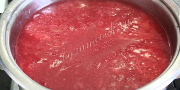 кисель из клюквы