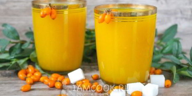 кисель из облепихи
