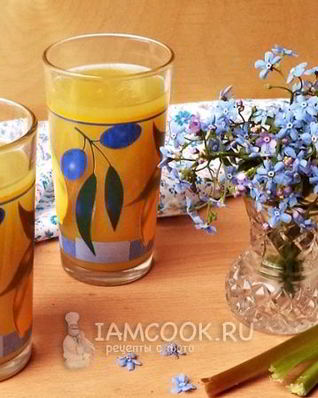 Кисель из ревеня