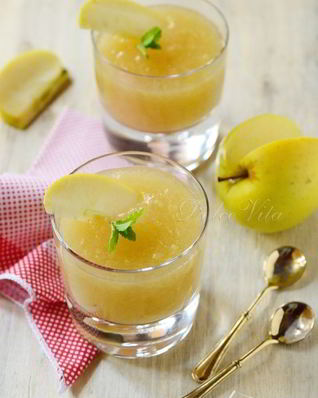 Кисель из свежих яблок