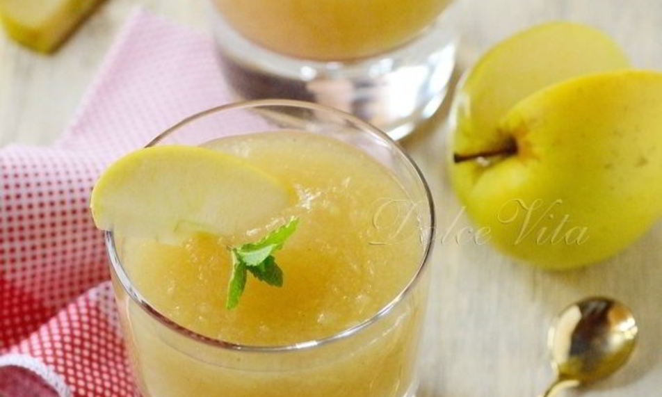 Рецепт киселя из свежих яблок