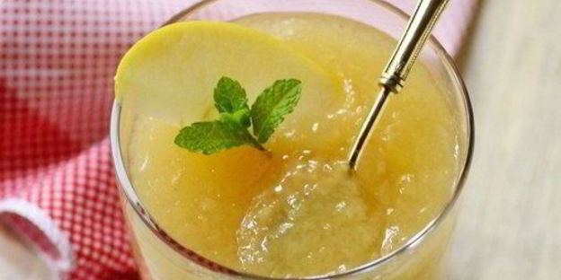 кисель из свежих яблок