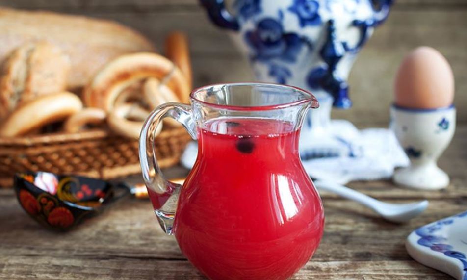 Рецепт киселя из вишни, клубники и черноплодной рябины в мультиварке