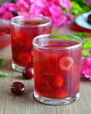 Кисель из вишни