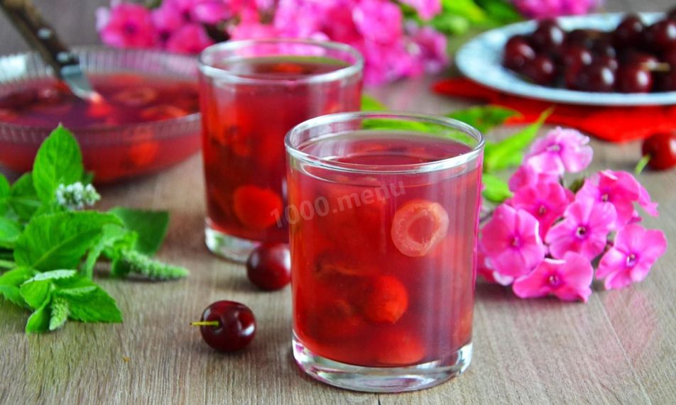 Рецепт киселя из вишни