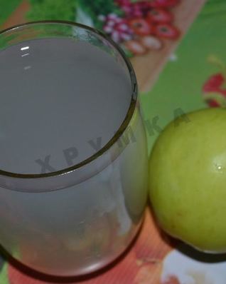 Кисель из яблок