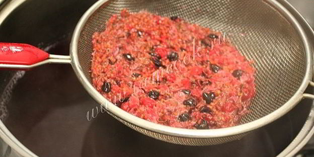 кисель из замороженных ягод