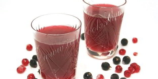 кисель из замороженных ягод