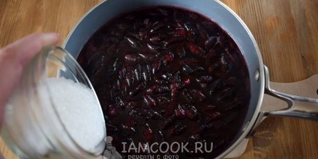 кисель из жимолости