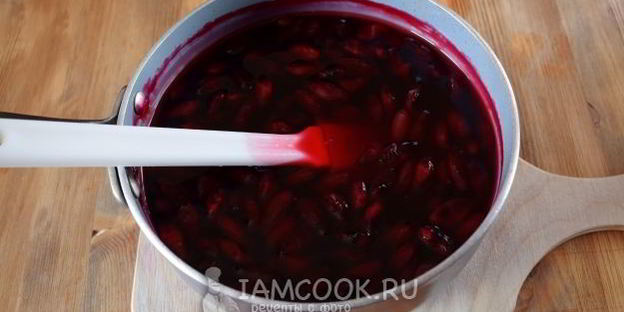 кисель из жимолости