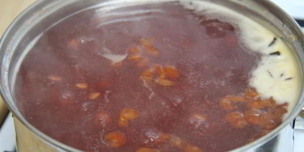 кисель калиново-айвовый с бадьяном