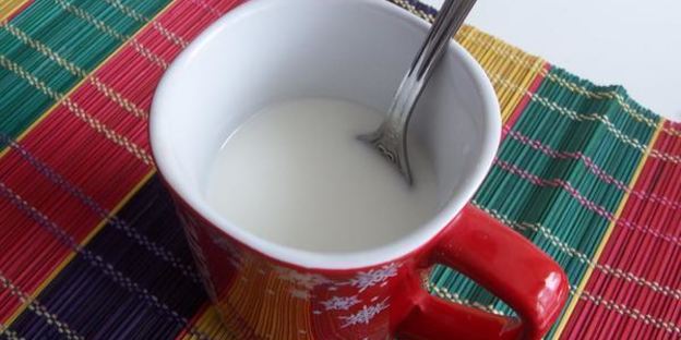 кисель клюквенный горячий со сливками