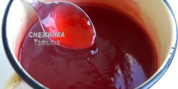 кисель клюквенный