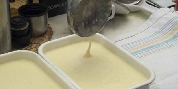 кисель молочный