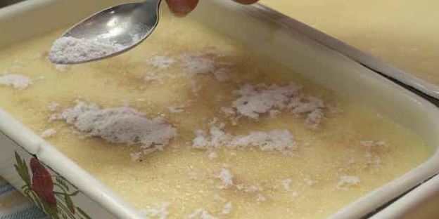 кисель молочный