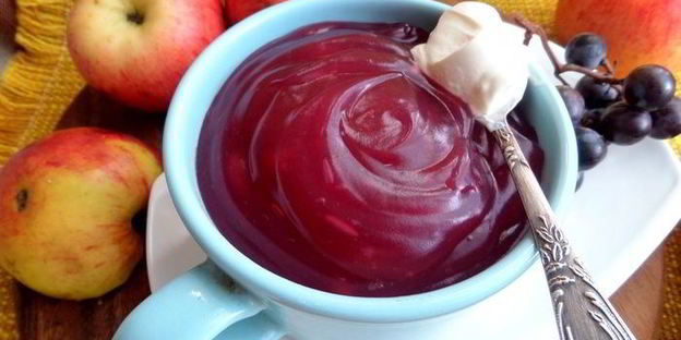 кисель осенний виноград