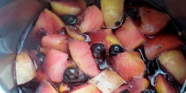 кисель осенний виноград