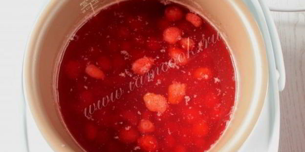 кисель в мультиварке