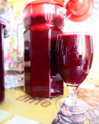 Кисель ягодный из черной смородины