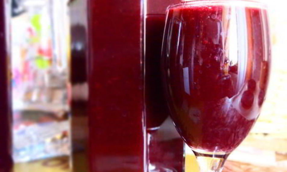 Рецепт киселя ягодного из черной смородины