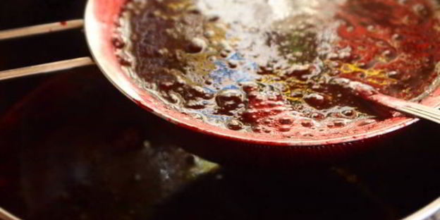 кисель ягодный из черной смородины