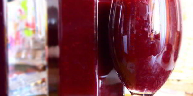 кисель ягодный из черной смородины